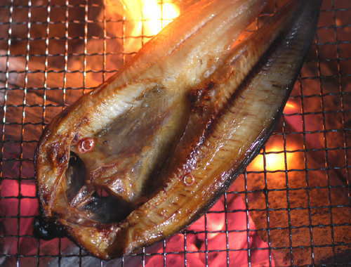 北海道噴火湾産ほっけ焼き