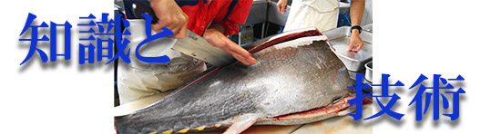 魚の知識と技術のバナー