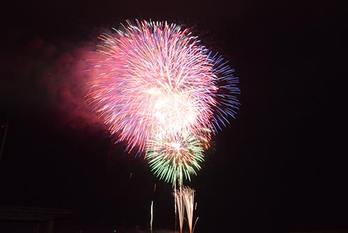 北海道鹿部町の花火大会